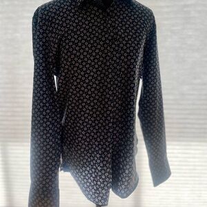 Men's Navy Floral Shirt